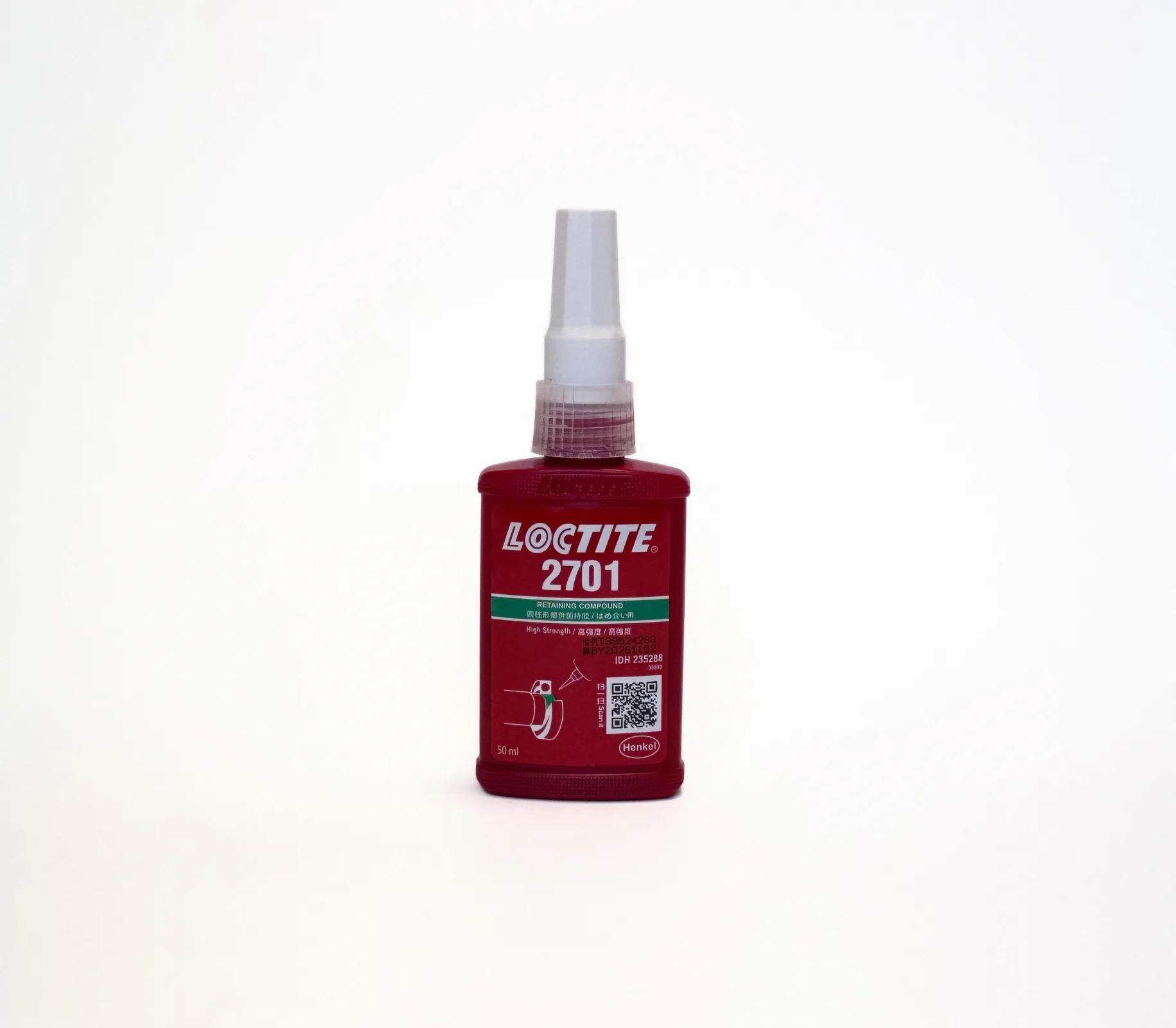 Резьбовой фиксатор высокой прочности для неактивных металлов Loctite 2701 Резьбовой фиксатор высокой прочности для неактивных металлов Loctite 2701