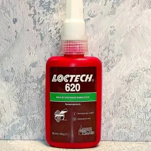 LOCTECH 620 50ML Вал-втулочный фиксатор высокой прочности, высокотемпературный